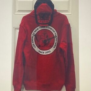 True religion City Buddha Zip Hoodie Size- M With True religion Trucker Hat.